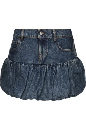 COPERNI Rokken, Dames, Blauw, S, Denim, Blauwe Minirok