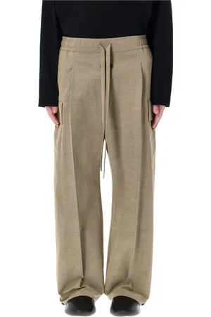 FEAR OF GOD Broeken, Heren, , M, Wol, Melange Wide Leg Cargo Broek