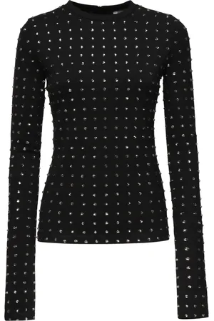 Sportmax Tops, Dames, Zwart, S, Zwarte Top Negus