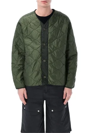 OAMC Jassen, Heren, Groen, S, Nylon, Bos Combat Liner Buitenkleding