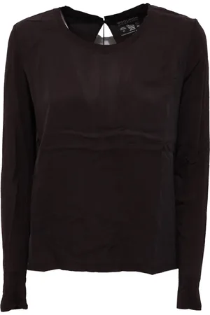 Woolrich Tops, Dames, Bruin, S, Tencel Jersey stijlvolle top