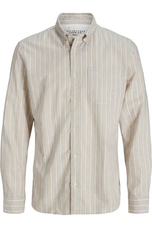 JACK & JONES Overhemden, Heren, , S, Bluebrook Oxford Overhemd Lange Mouw