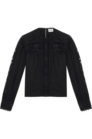 Isabel Marant Blouses & Shirts, Dames, Zwart, XL, Valmira Zwarte Top