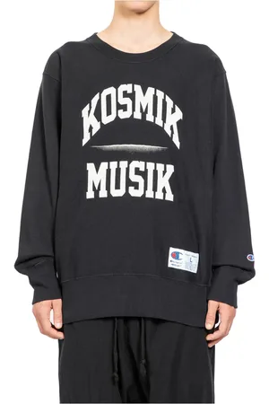 UNDERCOVER Sweatshirts & Hoodies, Heren, Zwart, L, Grafische Print Sweater
