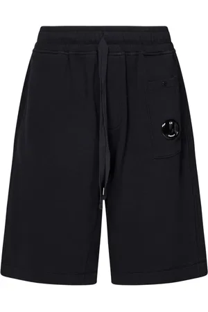 C.P. Company Korte broeken, Heren, Blauw, M, Katoen, Blauwe Shorts voor Mannen Ss 25