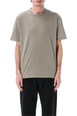 OUR LEGACY Tops, Heren, Grijs, XL, Katoen, Vintage Box T-Shirt Grijs Ss 25