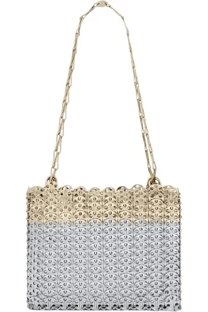 Paco rabanne Tassen, Dames, Blauw, ONE Size, Skyline 1969 Tas