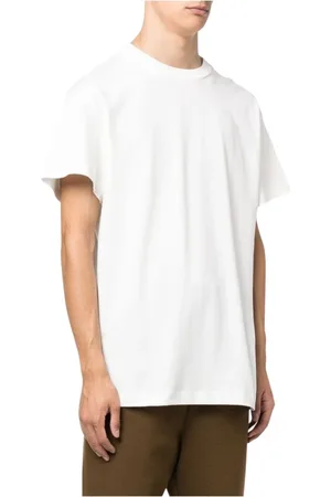 Jil Sander Tops, Heren, Wit, M, Katoen, Wit 3-Pack T-shirt Set