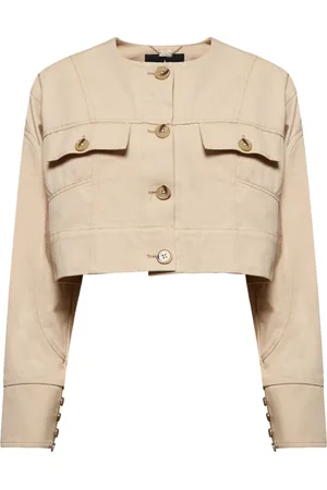 Silvian Heach Jassen, Dames, , XS, Katoen, Geknipte jas