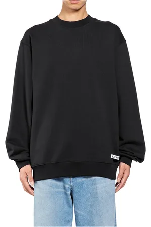LANEUS Sweatshirts & Hoodies, Heren, Zwart, M, Zwarte Unisex Sweatshirt Côte d