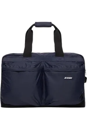 K-Way Tassen, unisex, Blauw, ONE Size, Nylon, Stijlvolle regenjas voor vrouwen