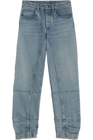 Jil Sander Jeans, Dames, Blauw, M, Denim, Blauwe Denim Dames Jeans