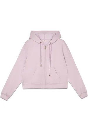 Oltre Sweatshirts & Hoodies, Dames, Paars, L, Sweatshirt gemaakt van zacht jersey