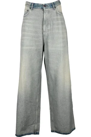Balenciaga Jeans, Dames, Blauw, S, Katoen, Jeans