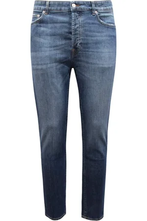 DEPARTMENT FIVE Jeans, Heren, Blauw, W34, Blauwe Drake Jeans Gemaakt in Italië