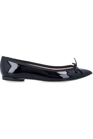 Repetto Schoenen, Dames, Zwart, 36 EU, Leer, Zwarte puntige balletflats