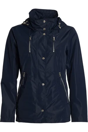 Danwear Jassen, Dames, Blauw, 4Xl, Waterdichte regenjas met getapete naden