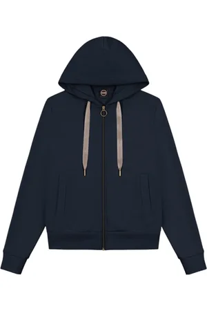 Colmar Sweatshirts & Hoodies, Dames, Blauw, XS, Katoen, Blauwe Girly Full Zip Hoodie