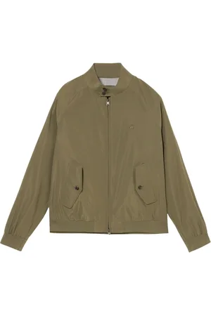 Brooks Brothers Jassen, Heren, Groen, L, Polyester, Waterafstotende Technische Bomber