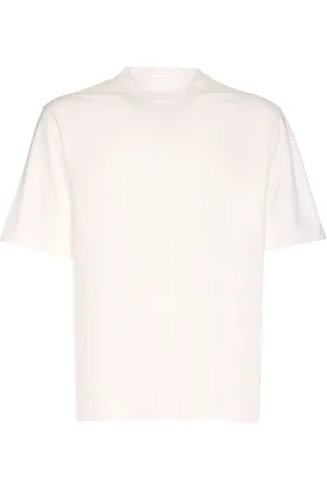 Circolo Tops, Heren, Wit, S, Katoen, Korte mouw wit katoenen T-shirt