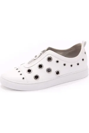 Emporio Armani Schoenen, Dames, Wit, 39 EU, Witte Eco Leren Instapper