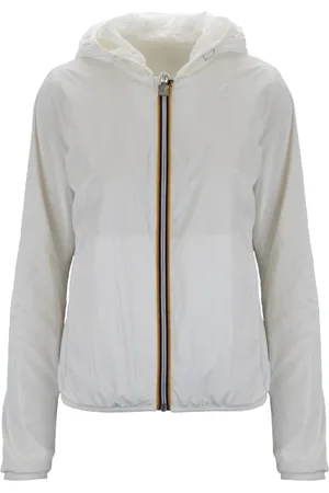 K-Way Jassen, Dames, Wit, S, Dames Rits Jas