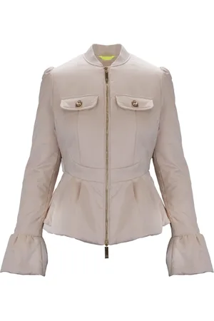 Elisabetta Franchi Jassen, Dames, , L, Polyester, Damesjas met rits