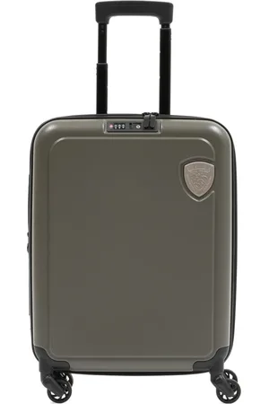 Blauer Koffers, Heren, Groen, ONE Size, Eenvoudige Cabin Koffer met Kliksluiting