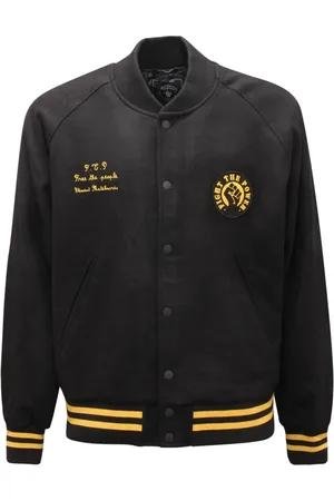 Element Jassen, Heren, Zwart, S, Polyester, Bomberjack Baseballstijl Zwart