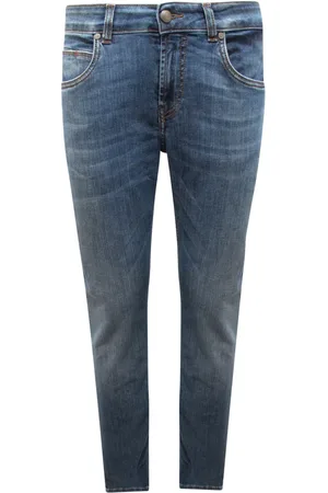FAY Jeans, Heren, Blauw, W31, Italiaanse Stijl Broek