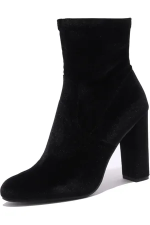 Steve Madden Schoenen, Dames, Zwart, 40 EU, Velvet Editt Laars Schoen Vrouw
