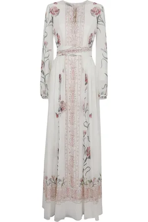 Giambattista Valli Kleedjes, Dames, Veelkleurig, S, Elegante Bloemenjurk voor Vrouwen