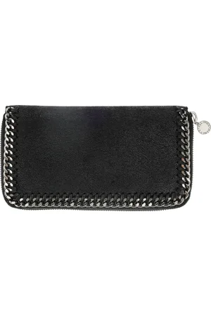 Stella McCartney Accessoires, Dames, Zwart, ONE Size, Polyester, Zwarte Portemonnee - Regular Fit - Geschikt voor alle temperaturen