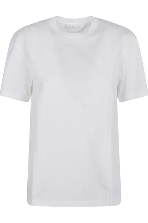 Paco rabanne Tops, Dames, Wit, S, Katoen, Casual Katoenen T-shirt