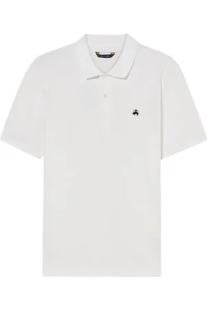 Brooks Brothers Tops, Heren, Wit, 3Xl, Katoen, Katoenen Piqué Polo