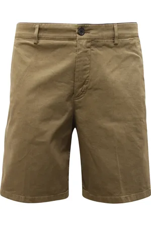 DEPARTMENT FIVE Korte broeken, Heren, Groen, W30, Klassieke Bermuda Shorts in Militair Groen