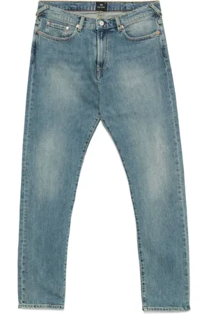 Paul Smith Jeans, Heren, Blauw, W34, Blauwe Jeans met Klassieke Vijf Zakken
