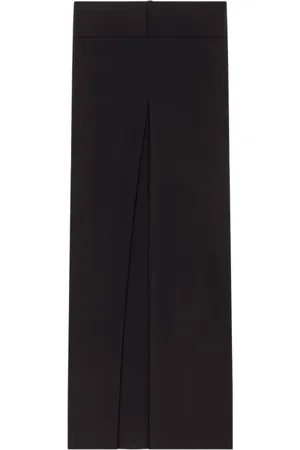 Courrèges Rokken, Dames, Zwart, S, Zwarte Wijde Broek met Riem