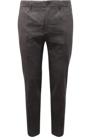 DEPARTMENT FIVE Broeken, Heren, Grijs, W36, Prince Chinos Crop Broek Antraciet