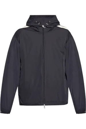 Moncler Jassen, Heren, Zwart, XL, Zwarte Streep Jas Stijlvol Eco