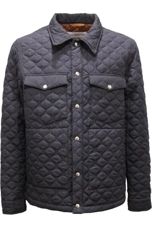 DEPARTMENT FIVE Jassen, Heren, Blauw, M, Drakenjas in nacht/walnootstijl