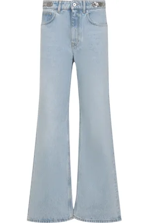 Paco rabanne Jeans, Dames, Blauw, W27, Katoen, Blauwe Jeans voor Vrouwen