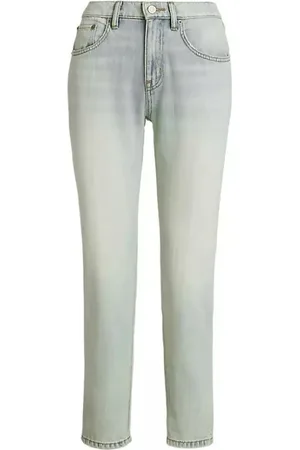 Ralph Lauren Jeans, Dames, Blauw, S, Traperice