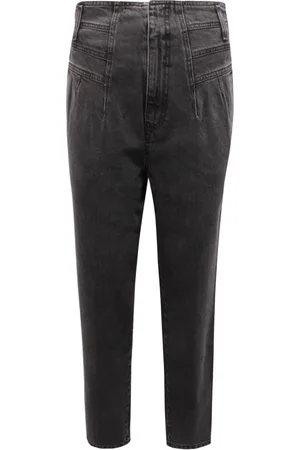Kocca Jeans, Dames, Zwart, S, Denim, Denim Broek Made in Italy