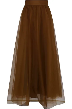ZIMMERMANN Rokken, Dames, Bruin, M, Bruine Rok Elegant Comfortabele Stijlvolle Uitjes