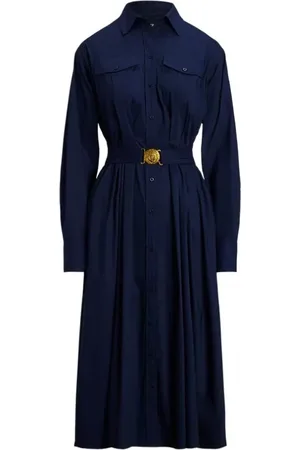 Ralph Lauren Kleedjes, Dames, Blauw, S, Jurk