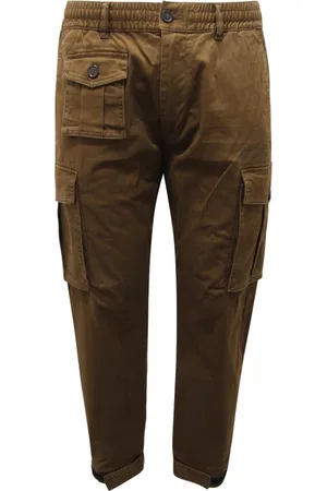Dsquared2 Broeken, Heren, Groen, L, Urban Cyprus Cargo Broek in Groen