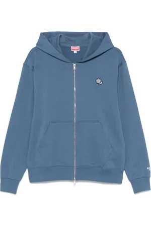 Kenzo Sweatshirts & Hoodies, Heren, Blauw, M, Blauwe Trui, Ware Maat