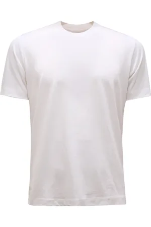 MAZZARELLI Tops, Heren, Wit, S, Wol, Super 120
