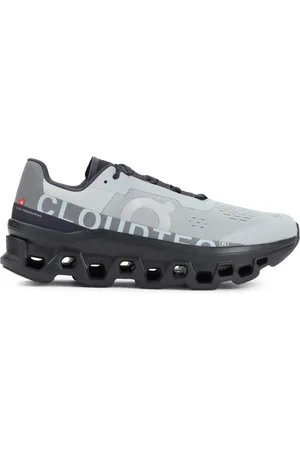 On Running Sport, Heren, Grijs, 43 EU, Grijze Sneakers Lichtgewicht Flexibel Ontwerp